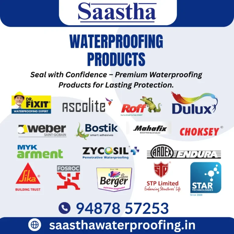 Waterproofing Products Supplier in Coimbatore