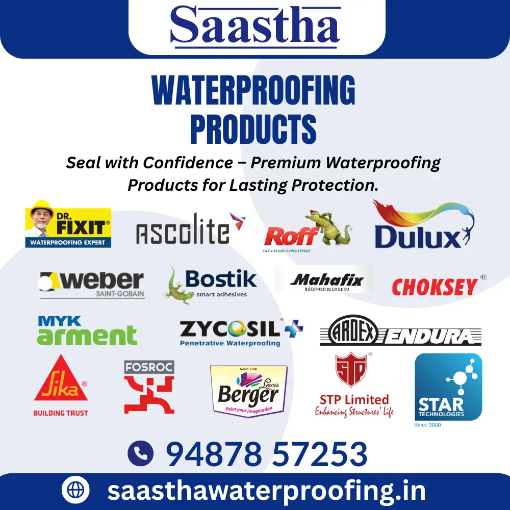 Waterproofing Products Supplier in Coimbatore