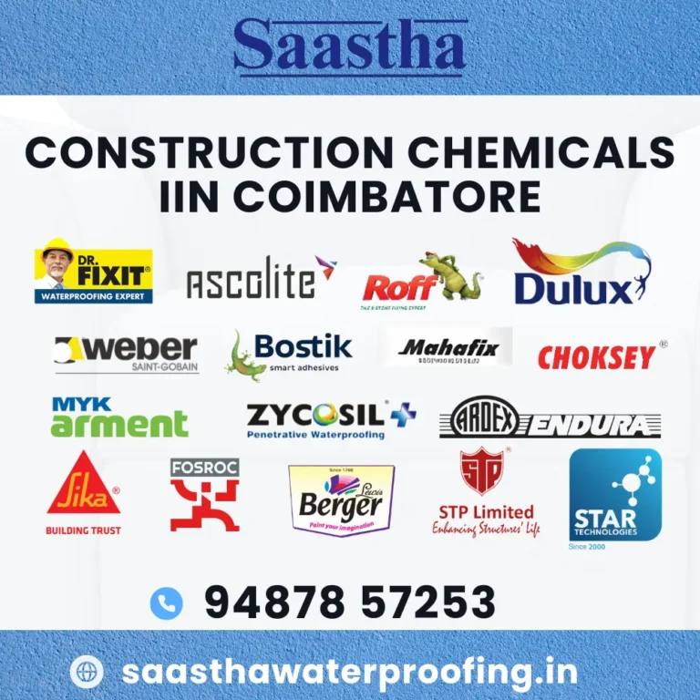 Construction Chemicals Coimbatore